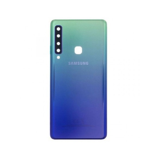 TAMPA TRASEIRA COM LENTE SAMSUNG GALAXY A9 2018/A920 AZUL